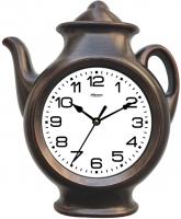 Настенные часы Mirron чайник коричневый 1118KA