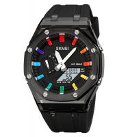 Часы наручные Skmei мужские электронные спортивные 2100black-white