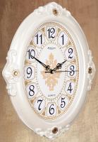 Настенные часы Mirron овальные белые P2632ABPB