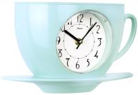 Настенные часы Mirron чашка голубая 121-222G