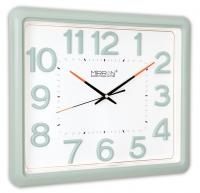 Настенные часы Mirron прямоугольные зеленые M742AZLB