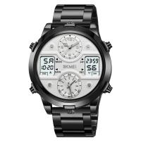 Часы наручные Skmei мужские электронные спортивные 2212black-white-steel