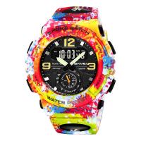 Часы наручные Skmei мужские электронные спортивные 2341colorful-camo