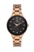 Наручные часы  Daniel Klein женские с черным циферблатом 13393-6