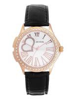 Часы наручные Спутник женские 300361-8stal-black-strap