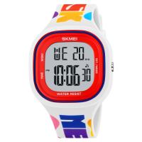 Часы наручные Skmei женские электронные 2290white-colorful