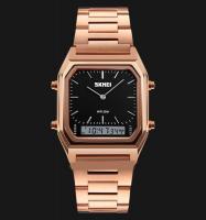 Часы наручные Skmei мужские электронные 1220gold-black