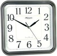 Настенные часы Mirron квадратные серые P2567AtCB