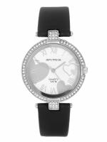 Часы наручные Спутник женские 300371-1stal-black-strap