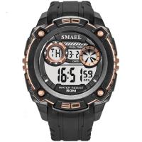 Часы наручные Smael электронные SM1390black-rose-gold