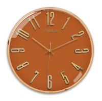 Настенные часы Mirron круглые оранжевые P3309BZO