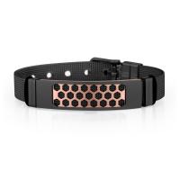 Браслет мужской меланское плетение 2093-04DK