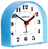 Будильник Mirron кварцевый голубой 3010blue