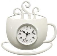 Настенные часы Mirron чашка белая 121-159B