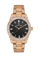 Наручные часы  Daniel Klein женские с черным циферблатом 13484-5