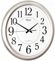 Настенные часы Mirron круглые серые P2257ACB