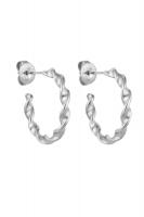 Серьги-кольца лента 5029-1 DK