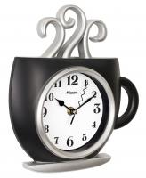 Настенные часы Mirron чашка черная 121-160BL