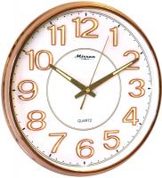 Настенные часы Mirron круглые бронзовые P3021BMZMB