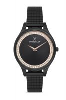 Наручные часы  Daniel Klein женские с черным циферблатом 12701-5