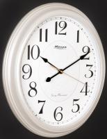 Настенные часы Mirron овальные белые P3121ABPB