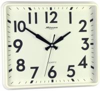 Настенные часы Mirron квадратные белые P3095ABB