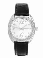 Часы наручные Спутник женские 300410-1stal-black-strap