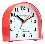 Будильник Mirron кварцевый красный 3010red