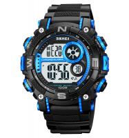 Часы наручные Skmei мужскиеэлектронные спортивные водонепроницаемые 1887blue