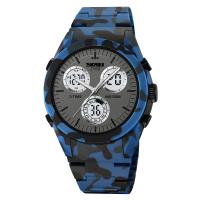 Часы наручные Skmei мужские электронные спортивные 2109dark-blue-camo