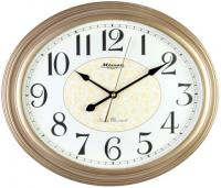 Настенные часы Mirron овальные золотые P3121A-1ZB