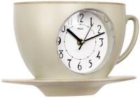Настенные часы Mirron чашка бежевая 121-222WA