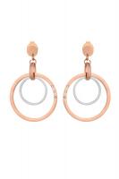 Серьги пусеты кольца 5018-03DK