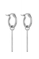 Серьги кольца со съемной частью 5030-1 DK