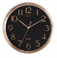 Настенные часы Mirron круглые золотые P3263ABL