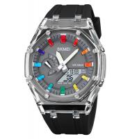 Часы наручные Skmei мужские электронные спортивные 2100black-grey