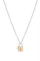 Цепочка с кулоном замок 4019-02DK