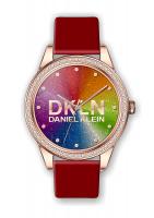 Наручные часы  Daniel Klein женские с красным ремешком 12562-2