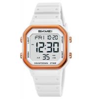 Часы наручные Skmei женские электронные 2439white-white