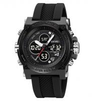 Часы наручные Skmei мужские электронные спортивные 2065black-black