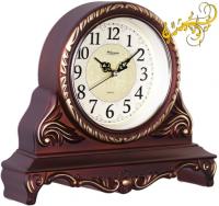 Настольные часы Mirron коричневые с музыкой SN23C-1ZDBmuz