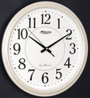 Настенные часы Mirron круглые белые P2568ABPB
