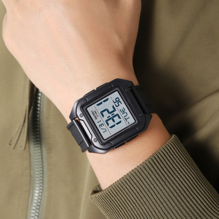 Часы наручные Skmei мужские электронные 2128black-white