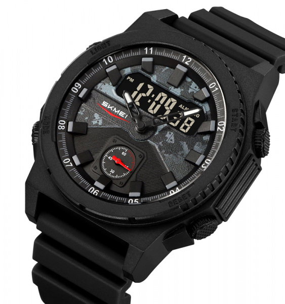 Часы наручные Skmei мужские электронные спортивные 2355black
