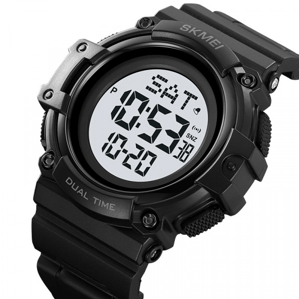 Часы наручные Skmei мужские электронные спортивные 2230black-white
