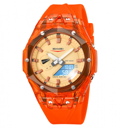 Часы наручные Skmei мужские электронные спортивные 2411orange