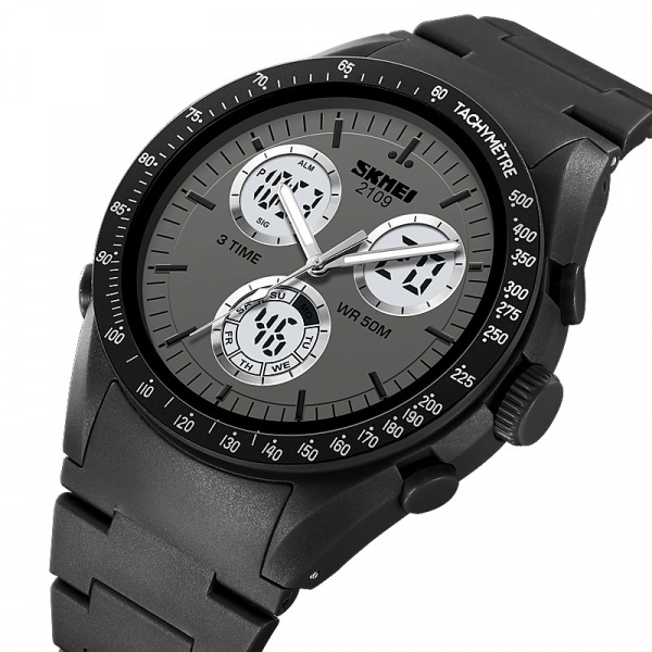 Часы наручные Skmei мужские электронные спортивные 2109black