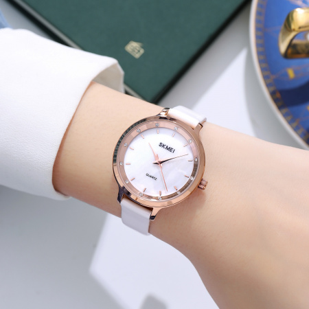 Часы наручные Skmei женские кварцевые 2170rose-gold-white