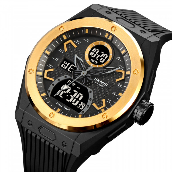 Часы наручные Skmei мужские электронные спортивные 2013gold
