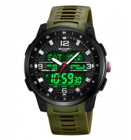 Часы наручные Skmei мужские электронные спортивные 2401green